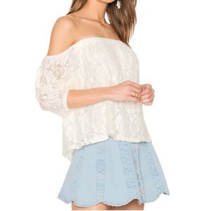 ELLA MOSS Trello Top Natural NWT XS NWT